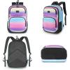 imageMATEIN Kids Tennis Bag Girls Softball Bag with Fixed Straps ampamp Cooler Pockets Sturdy Racket Bag with Fence Hook Hold Badminton Baseball Bat Tennis Baseball Bags for Youth Teens Women Colorful
