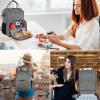 imageMATEIN Lunch Backpack for Men Women 17 Inch Large Insulated Cooler Backpack with USB Charging Port Water Resistant Lunch Box Backpack Travel Laptop Backpack for Men Work Picnic College Nurse BlackAustere Grey