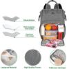imageMATEIN Lunch Backpack for Men Women 17 Inch Large Insulated Cooler Backpack with USB Charging Port Water Resistant Lunch Box Backpack Travel Laptop Backpack for Men Work Picnic College Nurse BlackAustere Grey