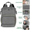 imageMATEIN Lunch Backpack for Men Women 17 Inch Large Insulated Cooler Backpack with USB Charging Port Water Resistant Lunch Box Backpack Travel Laptop Backpack for Men Work Picnic College Nurse BlackAustere Grey