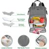 imageMATEIN Lunch Backpack for Men Women 17 Inch Large Insulated Cooler Backpack with USB Charging Port Water Resistant Lunch Box Backpack Travel Laptop Backpack for Men Work Picnic College Nurse BlackAustere Grey