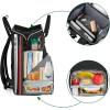 imageMATEIN Lunch Backpack for Men Women 17 Inch Large Insulated Cooler Backpack with USB Charging Port Water Resistant Lunch Box Backpack Travel Laptop Backpack for Men Work Picnic College Nurse BlackBlack