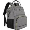 imageMATEIN Lunch Backpack for Men Women 17 Inch Large Insulated Cooler Backpack with USB Charging Port Water Resistant Lunch Box Backpack Travel Laptop Backpack for Men Work Picnic College Nurse BlackAustere Grey