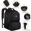 imageMATEIN Lunch Backpack for Men Work 17 Inch Insulated Cooler Backpack Lunch Box with USB Charging Port Water Resistant Laptop Backpack Computer Bag Meal Prep Backpack for Picnic College Travel BlackBlack