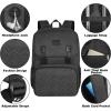 imageMATEIN Lunch Bags for Women Cooler Lunchbox Insulated Work Backpack with USB Charging Port Water Resistant Travel Computer Bag College Daypack Fits 156 Inch Laptop Friendship Gifts for Women GreyBlack