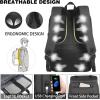 imageMATEIN Lunch Bags for Women Cooler Lunchbox Insulated Work Backpack with USB Charging Port Water Resistant Travel Computer Bag College Daypack Fits 156 Inch Laptop Friendship Gifts for Women GreyBlack