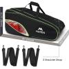 imageMATEIN Tennis Bag 6 Rackets Large Protective Convertible Racquet Backpack with Shoes Compartment for Men Women Sturdy Racket Bag with Cooler Pocket ampamp Removeable Shoulder Strap for Sport Equipment