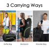 imageMATEIN Tennis Bag 6 Rackets Large Protective Convertible Racquet Backpack with Shoes Compartment for Men Women Sturdy Racket Bag with Cooler Pocket ampamp Removeable Shoulder Strap for Sport Equipment