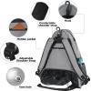 imageMATEIN Tennis Bag Tennis Racket Bags Large Tennis Backpack for Men ampamp Women with Shoe Compartment Hold 2 Rackets Waterproof Tennis Gifts BagGrey