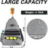 imageMATEIN Tennis Bag Tennis Racket Bags Large Tennis Backpack for Men ampamp Women with Shoe Compartment Hold 2 Rackets Waterproof Tennis Gifts BagGrey