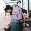imageMATEIN Laptop Backpack for Women Anti Theft 156 inch College School Bookbag for Girls with USB Charging Port Water Resistant Stylish Travel Computer Work Backpack with for Nurse PurplePurple