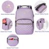 imageMATEIN Laptop Backpack for Women Anti Theft 156 inch College School Bookbag for Girls with USB Charging Port Water Resistant Stylish Travel Computer Work Backpack with for Nurse PurplePurple