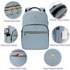 imageMATEIN Laptop Backpack for Women Anti Theft 156 inch College School Bookbag for Girls with USB Charging Port Water Resistant Stylish Travel Computer Work Backpack with for Nurse PurpleBlue