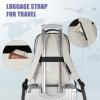 imageMATEIN Laptop Backpack for Women Anti Theft 156 inch College School Bookbag for Girls with USB Charging Port Water Resistant Stylish Travel Computer Work Backpack with for Nurse PurpleWhite