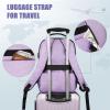 imageMATEIN Laptop Backpack for Women Anti Theft 156 inch College School Bookbag for Girls with USB Charging Port Water Resistant Stylish Travel Computer Work Backpack with for Nurse PurplePurple
