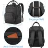 imageMATEIN Nursing Backpack Waterproof College Bag for Women with Removable Organizer 156 Inch Travel Lapatop Backpacks Medical Clinical Doctor Nurse Work Daypack for Women Gifts for Her PinkBlack