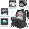 imageMATEIN Nursing Backpack Waterproof College Bag for Women with Removable Organizer 156 Inch Travel Lapatop Backpacks Medical Clinical Doctor Nurse Work Daypack for Women Gifts for Her PinkBlack