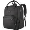 imageMATEIN Nursing Backpack Waterproof College Bag for Women with Removable Organizer 156 Inch Travel Lapatop Backpacks Medical Clinical Doctor Nurse Work Daypack for Women Gifts for Her PinkBlack