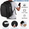 imageMATEIN Travel Backpack for Men Expandable Laptop Backpack with USB Charging PortAnti Theft Business Computer Bag Water Resistant College School Bookbag Gifts for Men Women Fit 156 Inch LaptopBlackBlack