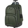 imageMATEIN Rolling Backpack 17 inch Water Resistant Wheeled Laptop Backpack Carry on Luggage Business Bag Overnight College Computer Backpack Trolley Suitcase for Men Women Adults to Travel BlackGreen