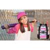 imageMATEIN Softball Bag Lightweight Baseball Bat Backpack with Shoe Compartment Baseball Bag with Fence Hook for TBall Bat ampamp Equipment Softball Gift Catchers Bags for Women Fit Batting Glove HelmetPink