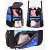 imageMATEIN Softball Bag Lightweight Baseball Bat Backpack with Shoe Compartment Baseball Bag with Fence Hook for TBall Bat ampamp Equipment Softball Gift Catchers Bags for Women Fit Batting Glove HelmetGalaxy Blue