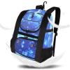 imageMATEIN Softball Bag Lightweight Baseball Bat Backpack with Shoe Compartment Baseball Bag with Fence Hook for TBall Bat ampamp Equipment Softball Gift Catchers Bags for Women Fit Batting Glove HelmetGalaxy Blue  Large
