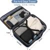 imageMATEIN Weekender Backpack Large Capacity Travelling Suitcase Backpack with Strap for Clothes Expandable Flight Approved Business Carry on Daypack for International Travel BlueBlue