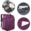 imageMATEIN Weekender Backpack Large Capacity Travelling Suitcase Backpack with Strap for Clothes Expandable Flight Approved Business Carry on Daypack for International Travel BluePurple