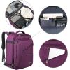 imageMATEIN Weekender Backpack Large Capacity Travelling Suitcase Backpack with Strap for Clothes Expandable Flight Approved Business Carry on Daypack for International Travel BluePurple