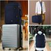imageMATEIN Weekender Backpack Large Capacity Travelling Suitcase Backpack with Strap for Clothes Expandable Flight Approved Business Carry on Daypack for International Travel BlueBlue