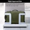 imageMATEIN Weekender Backpack Large Capacity Travelling Suitcase Backpack with Strap for Clothes Expandable Flight Approved Business Carry on Daypack for International Travel BlueOlive Green