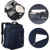 imageMATEIN Weekender Backpack Large Capacity Travelling Suitcase Backpack with Strap for Clothes Expandable Flight Approved Business Carry on Daypack for International Travel BlueBlue