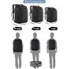 imageMATEIN Weekender Backpack Large Capacity Travelling Suitcase Backpack with Strap for Clothes Expandable Flight Approved Business Carry on Daypack for International Travel BlueBlack