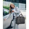 imageMATEIN 173 Inch Laptop Briefcase Extra Large Convertible Briefcase Backpack for Women Waterproof Laptop Bag for Work 3 in 1 Shoulder Bag Computer Messenger Bag Gift for Business Office Lady Black