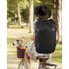 imageMATEIN Carry on Backpack for Women 52L TSA Travel Laptop Backpack with USB Charging Port ampamp Shoes Compartment 17 Inch Extra Large Expandable Flight Approved Computer Bag with 2 Packing Cubes BeigeBlack