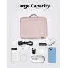imageMATEIN Electronics Organizer Travel Case Water Resistant Cable Organizer Bag for Travel Essentials Tech Gifts for Men Storage Bag as Accessories for Phone Cord Tablet BlackPink
