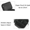 imageMATEIN Electronics Organizer Travel Case Water Resistant Cable Organizer Bag for Travel Essentials Tech Gifts for Men Storage Bag as Accessories for Phone Cord Tablet BlackAntique Black