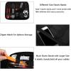 imageMATEIN Electronics Organizer Travel Case Water Resistant Cable Organizer Bag for Travel Essentials Tech Gifts for Men Storage Bag as Accessories for Phone Cord Tablet BlackDark Green