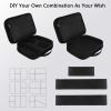 imageMATEIN Electronics Organizer Travel Case Water Resistant Cable Organizer Bag for Travel Essentials Tech Gifts for Men Storage Bag as Accessories for Phone Cord Tablet BlackAntique Black