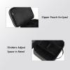 imageMATEIN Electronics Organizer Travel Case Water Resistant Cable Organizer Bag for Travel Essentials Tech Gifts for Men Storage Bag as Accessories for Phone Cord Tablet BlackGrey