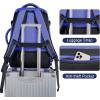 imageMATEIN Expandable Travel Backpack for Women 50L Carry on Backpack with Wet Bag Flight Approved Luggage Daypack Suitcase Large Weekender Bag Water Resistant Lightweight Daypack Gift for Travel WomenPeriwinkle Blue