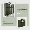 imageMATEIN Garment Bag for Travel Large Carry on Garment Bags with Strap for Business Waterproof Hanging Suit Luggage Bag for Men Women Wrinkle Free Suitcase Cover for Shirts Dresses Coats BlackGreen