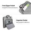 imageMATEIN Garment Bag for Travel Large Carry on Garment Bags with Strap for Business Waterproof Hanging Suit Luggage Bag for Men Women Wrinkle Free Suitcase Cover for Shirts Dresses Coats BlackGrey