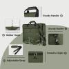 imageMATEIN Garment Bag for Travel Large Carry on Garment Bags with Strap for Business Waterproof Hanging Suit Luggage Bag for Men Women Wrinkle Free Suitcase Cover for Shirts Dresses Coats BlackGreen