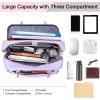 imageMATEIN Laptop Bag for Women 156 inch Computer Briefcase Sleeve Case Large Water Resistant Cute Messenger Work Tote Bible Temple Bag Crossbody for Teen Girls School College Office Travel Gifts PinkPurple