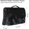 imageMATEIN Messenger Bag for Men Briefcases Lightweight Mens Laptop Bag Crossbody School Satchel Bags Computer Work Office BagBlack