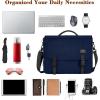 imageMATEIN Messenger Bag for Men Briefcases Lightweight Mens Laptop Bag Crossbody School Satchel Bags Computer Work Office BagBlue