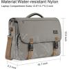 imageMATEIN Messenger Bag for Men Briefcases Lightweight Mens Laptop Bag Crossbody School Satchel Bags Computer Work Office BagBrown