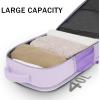 imageMATEIN Travel Laptop Backpack 17 Inch Flight Approved Carry on Backpack for Men ampamp Women 40L Water Resistant AntiTheft Luggage Daypack Business College Weekender Overnight Travel Bag GrayLight Purple